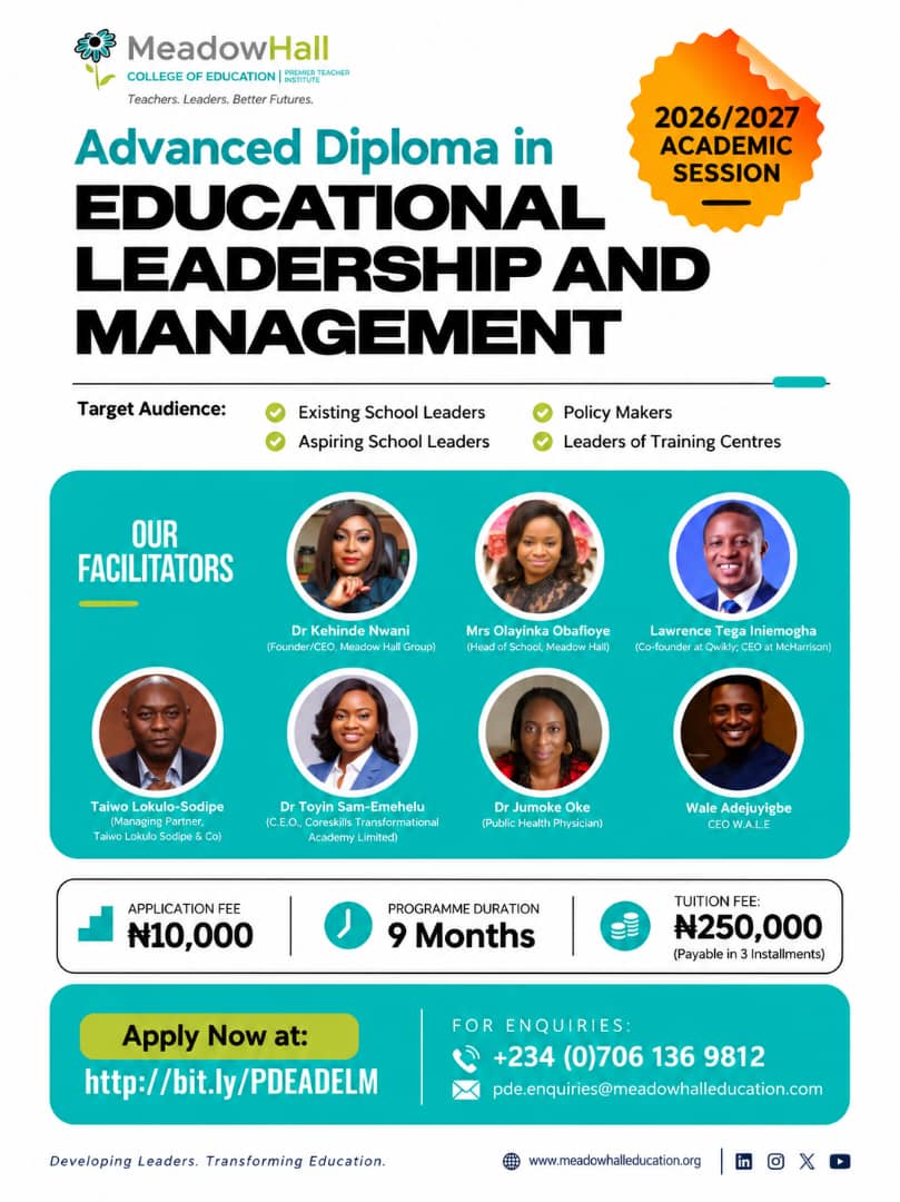 Advanced Diploma In Educational Leadership & Management